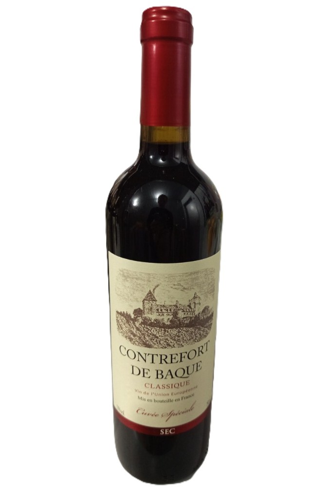 Contrefort de Baque червоне сухе Франція