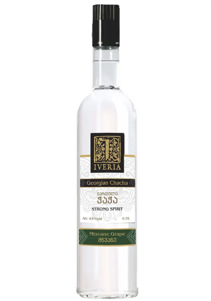 Чача Iveria Mtsvane Grape Мцване, 45%, 50ml
