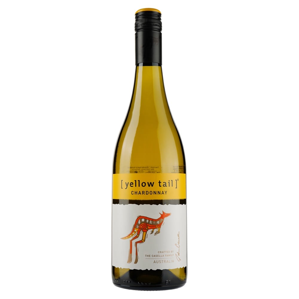 Вино Yellow Tail Chardonnay, біле, напівсухе, 125ml