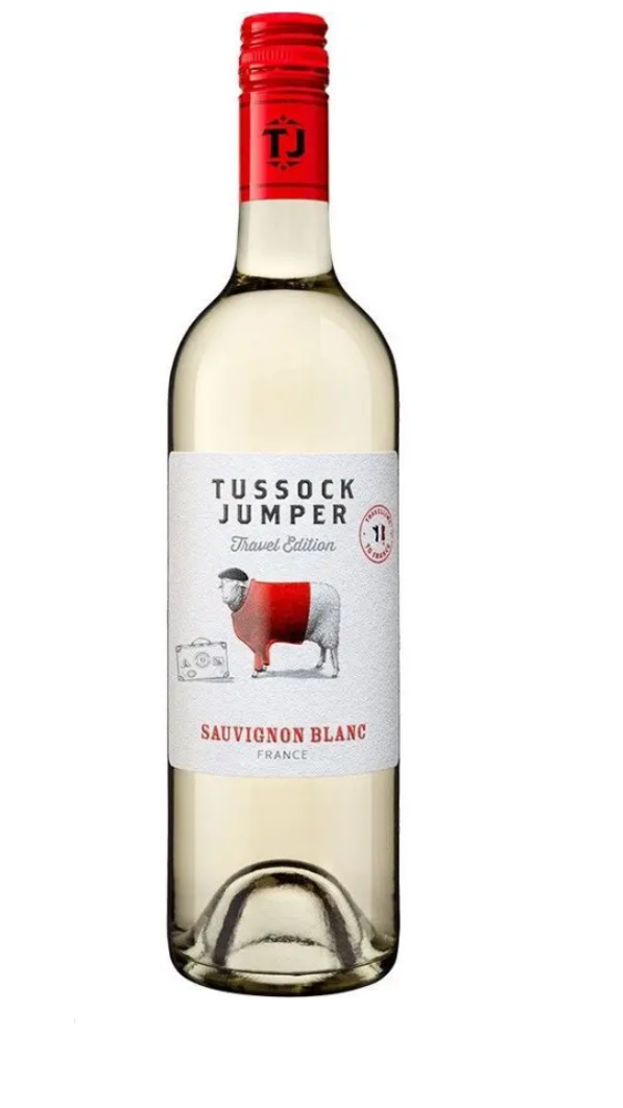 Вино Tussock Jumper Sauvignon Blanc Travel Edition IGP Cotes de Gascogne, біле, сухе, 125ml