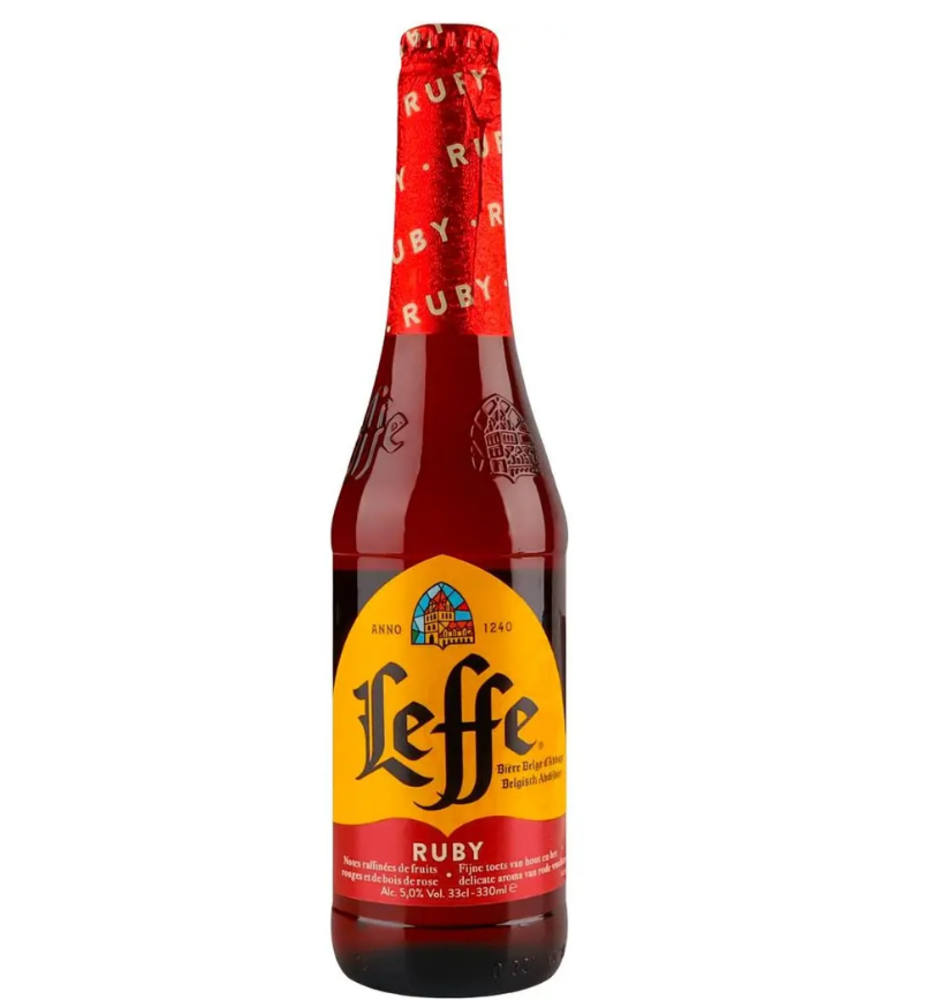 Пиво Leffe Ruby світле 5% 0.33 л