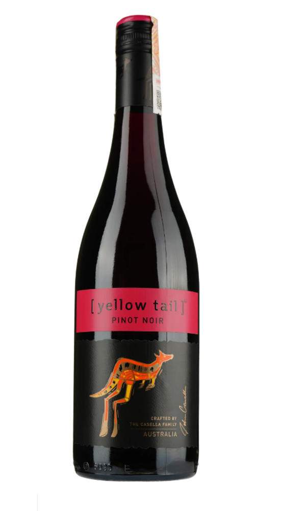 Вино Yellow Tail Pinot Noir, червоне, напівсухе. 125ml