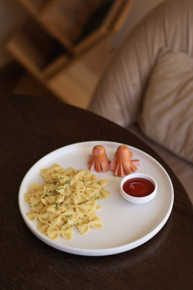 Фарфале з восьминіжками