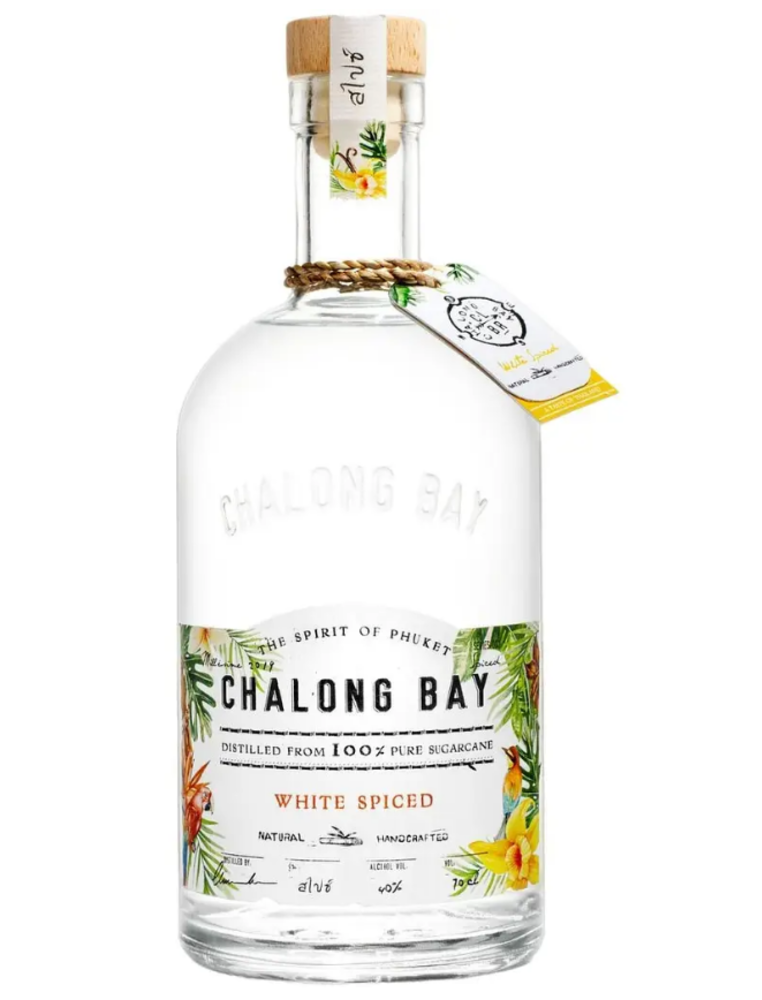 Ром Chalong Bay White Spiced 40%, 50ml