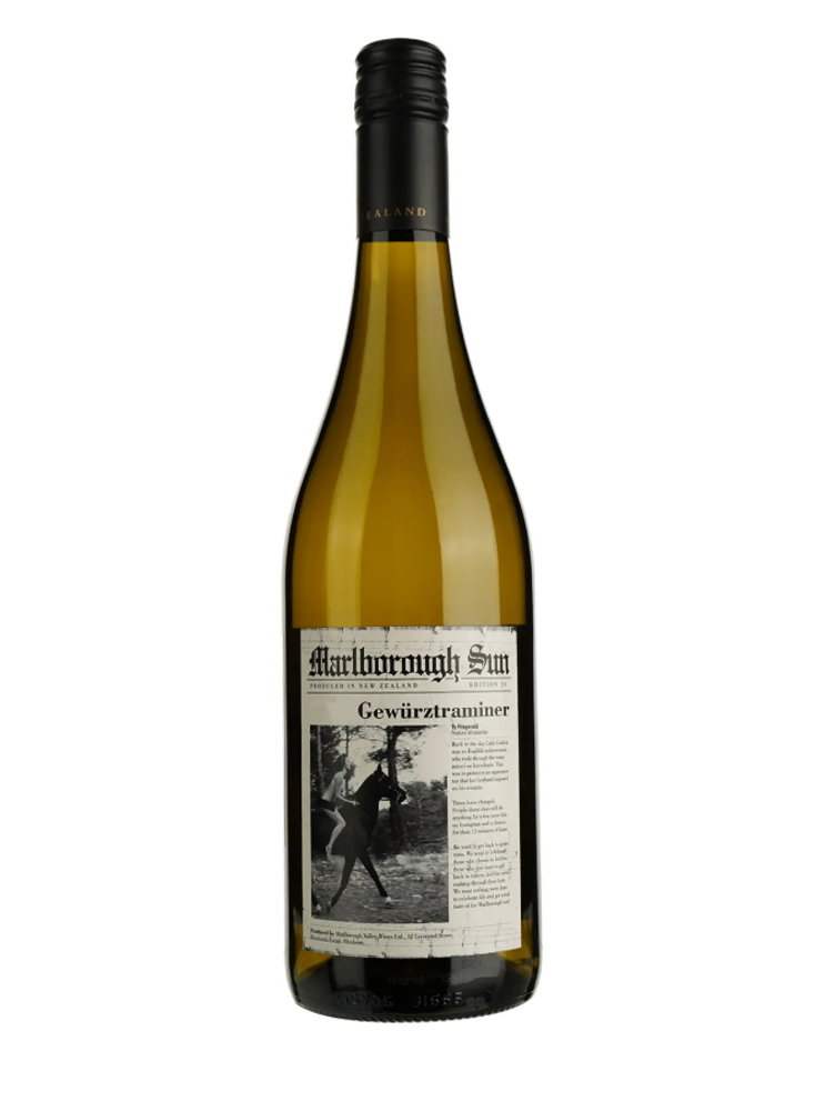 Вино Marlborough Sun Gewurztraminer, біле, сухе, 125ml