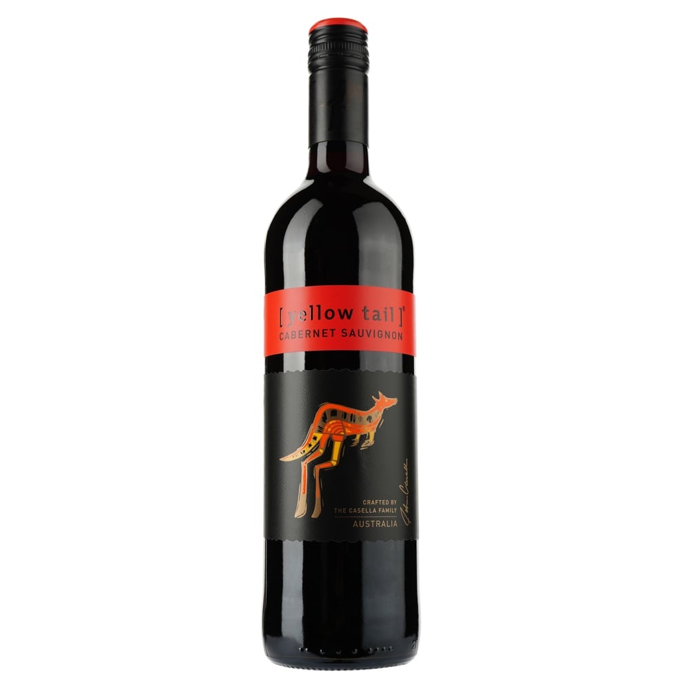 Вино Yellow Tail Cabernet Sauvignon, червоне, напівсолодке, 125ml