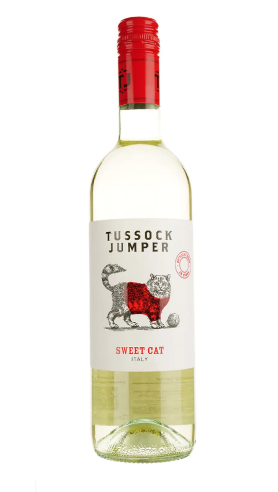 Вино Tussock Jumper Sweet Cat IGT Verona, біле, напівсолодке, 125ml