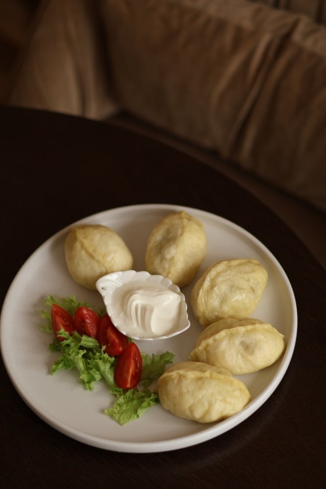 Вареники з картоплею та грибами