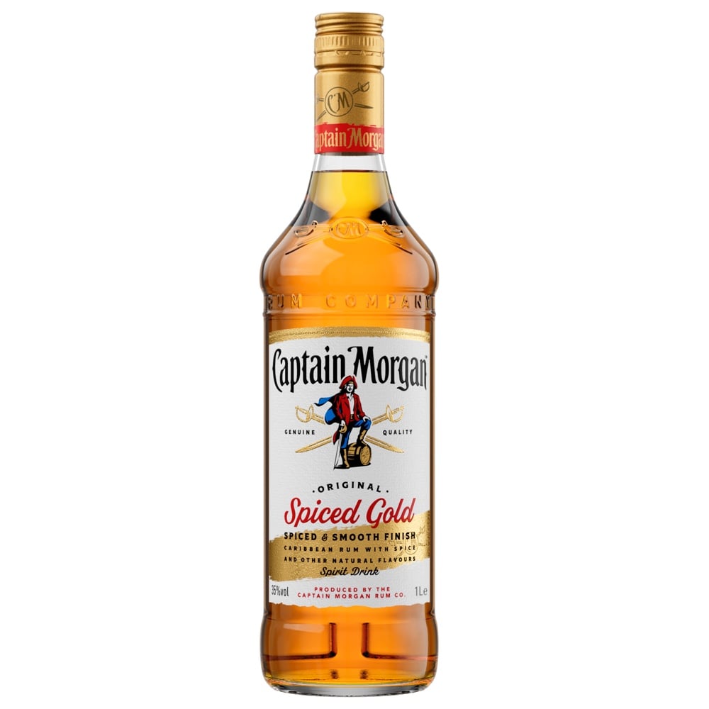 Ромовий напій Captain Morgan Spiced Gold 50ml