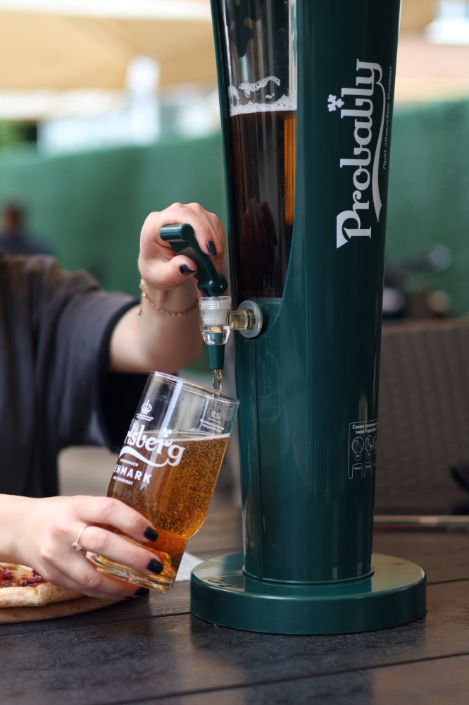 Вежа пива Dunkel темне 3l
