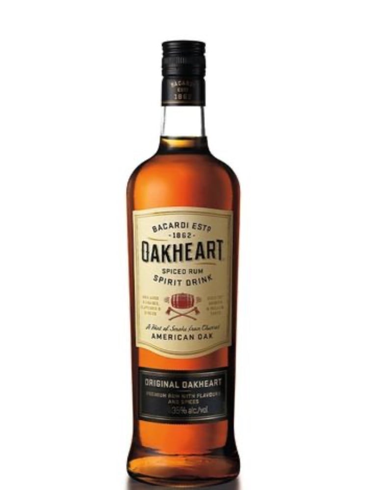 Ромовий напій Bacardi Oakheart Original 50ml