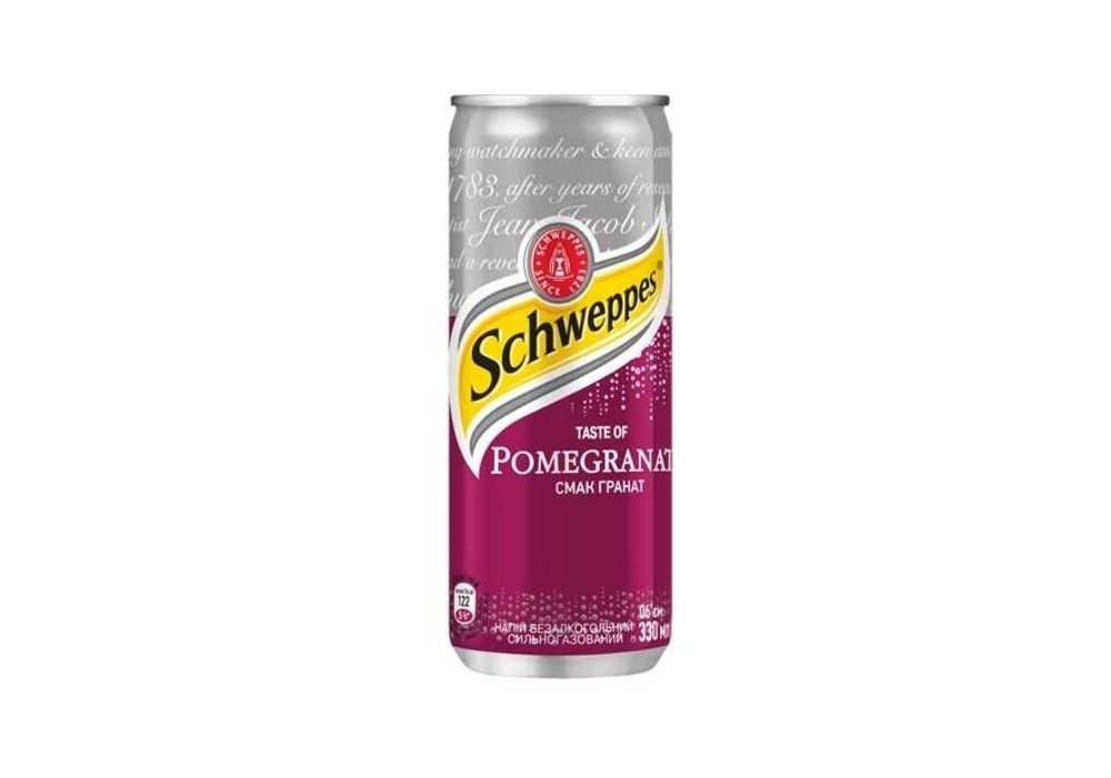 Schweppes Pomegranate, 330 мл