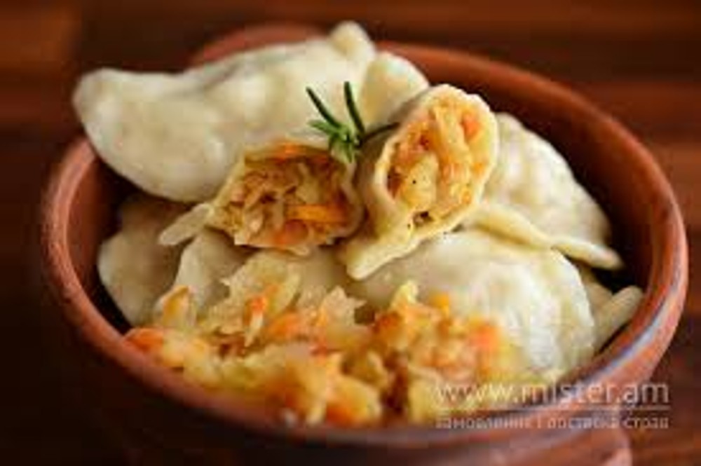 Вареники з капустою