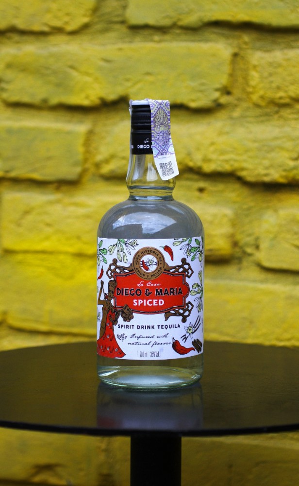 Текіла La Casa Diego & Maria Spiced 50мл