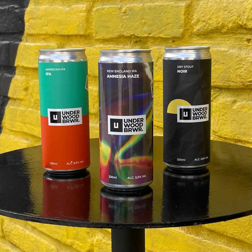 Пиво світле Underwood Amnesia Haze 0.33л  5.5%