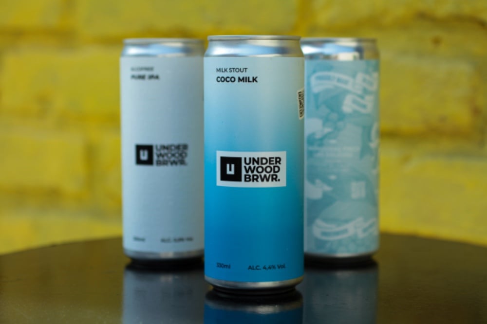 Пиво темне Underwood Coco milk 0.33л 4.4%