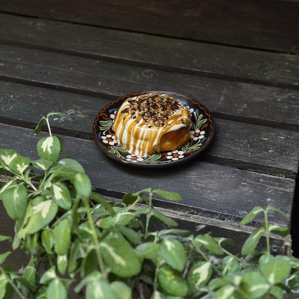 Lotus Biscoff cinnamon bun