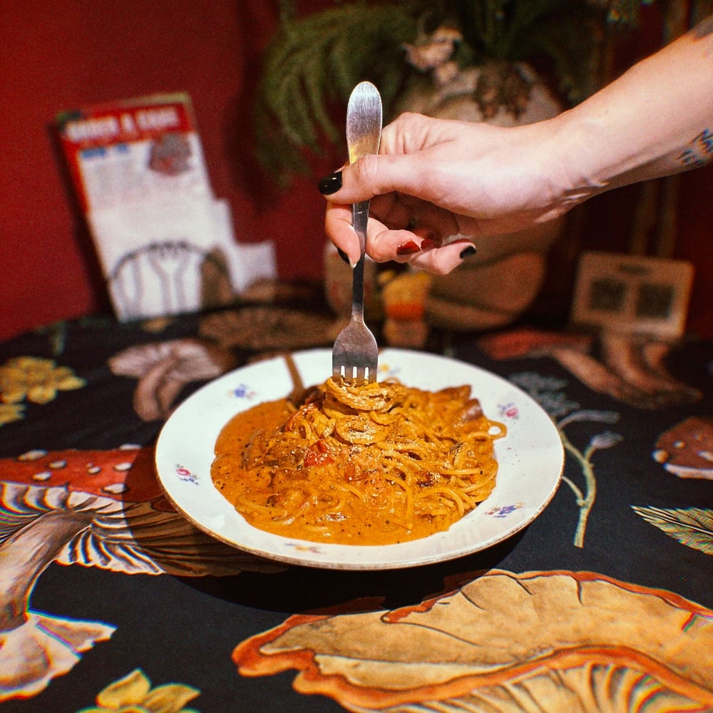 Red Pesto Pasta alla Vodka