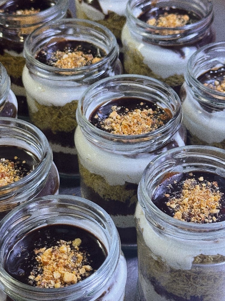 Kataifi Dubai pudding