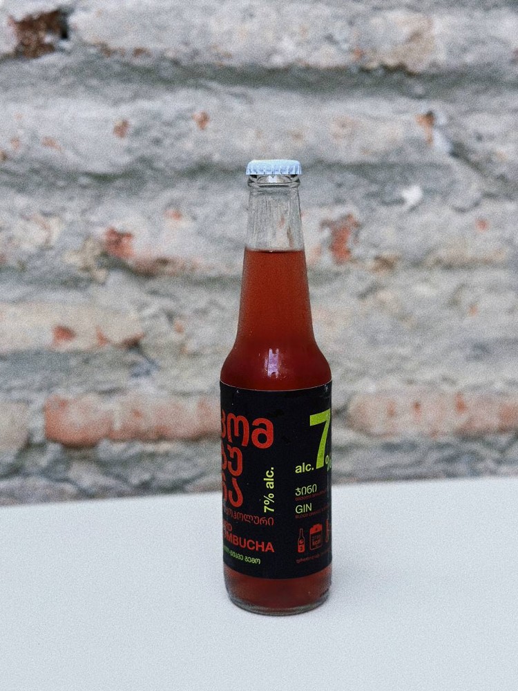 Hard kombucha 7% alc