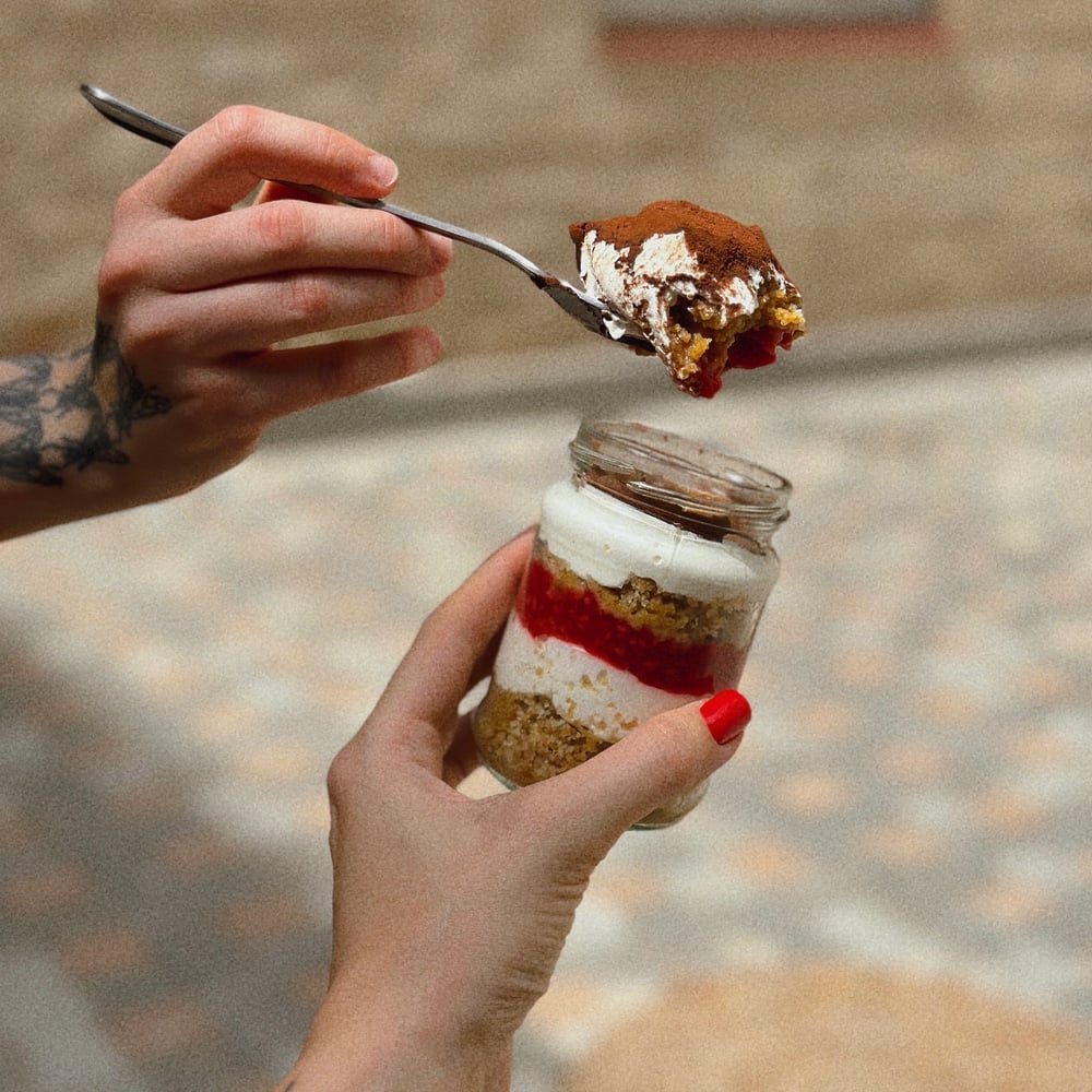 Tiramisu pudding