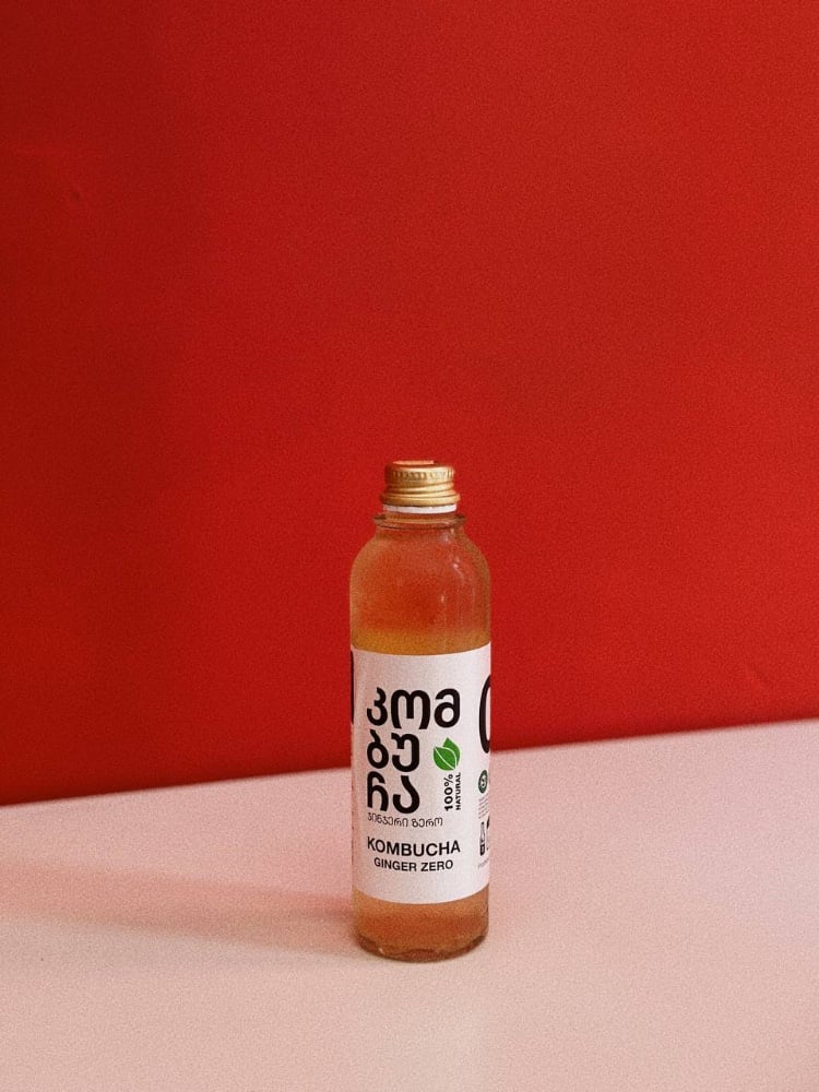 Kombucha Ginger Zero