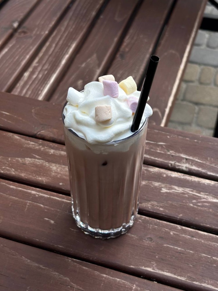  Ice какао з маршмелоу 