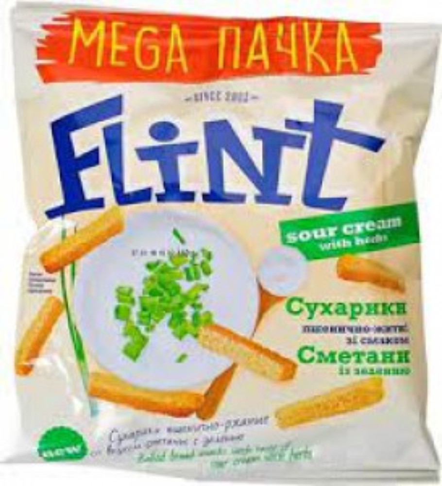 Сухарики Флінт 70 г