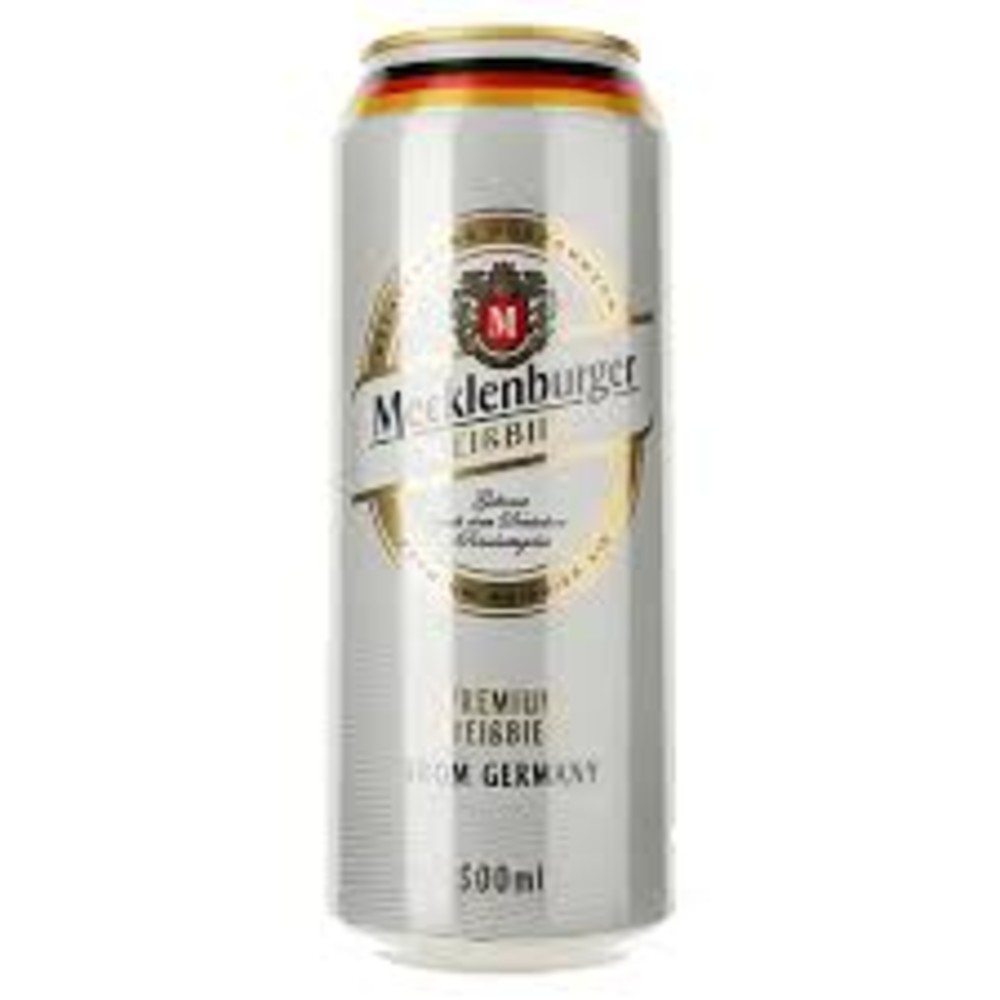 Пиво Mecklenburger Weissbier 0,5 л з/б
