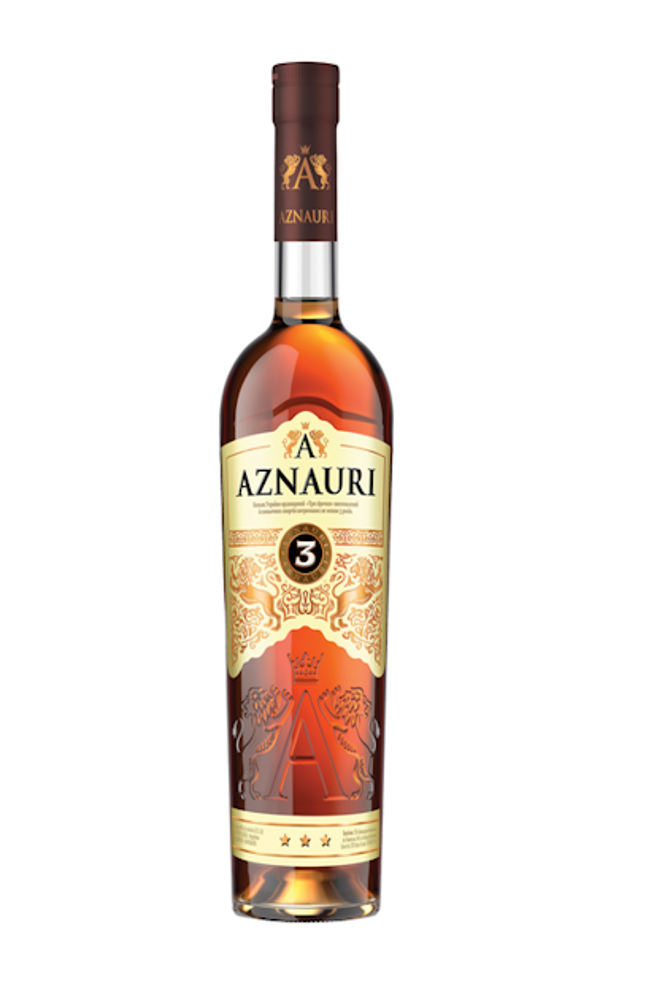 Коньяк Азнаурі 3*