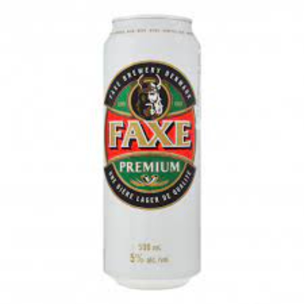 Пиво Faxe Premium 0,5л ж/б