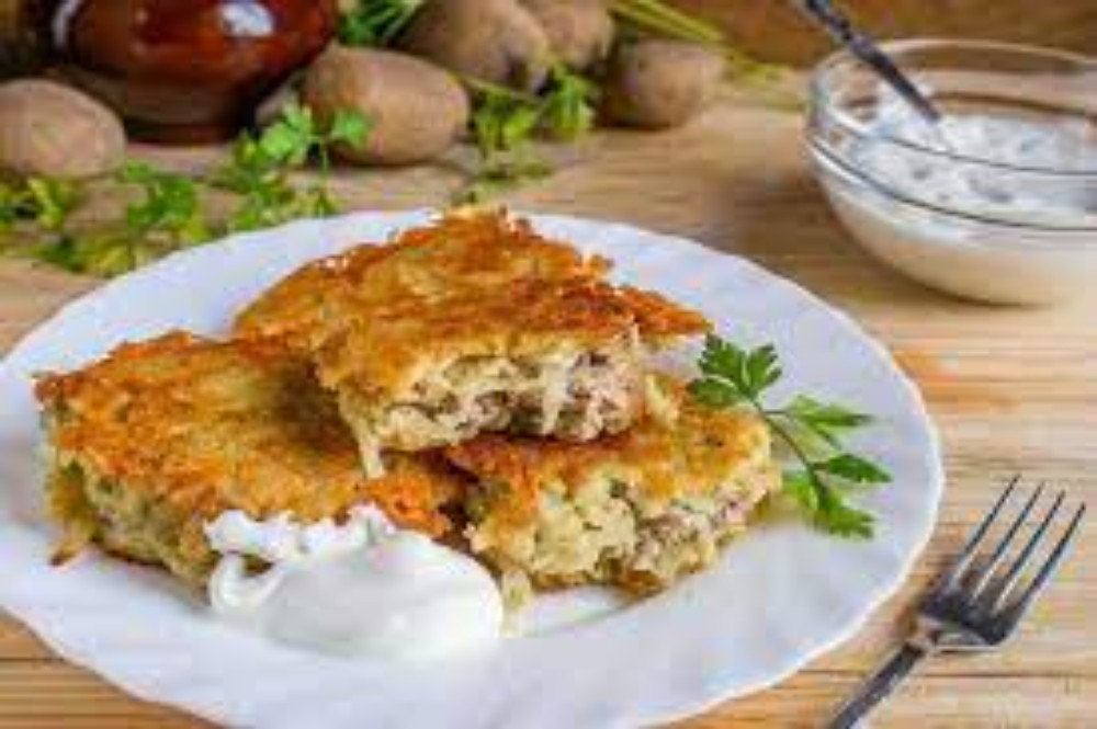 Деруни з м'ясом 250/50г