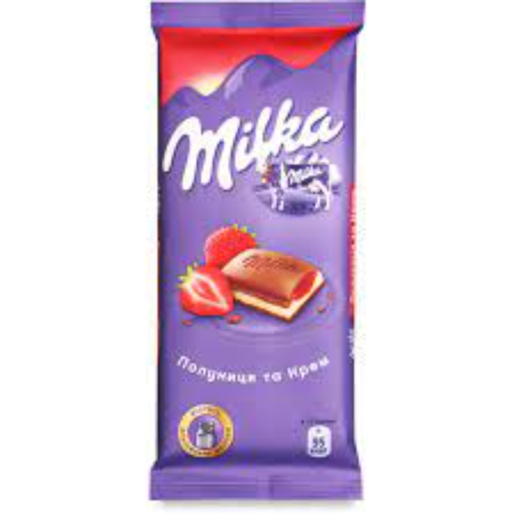 Шоколад Мілка з начинкою 90 г