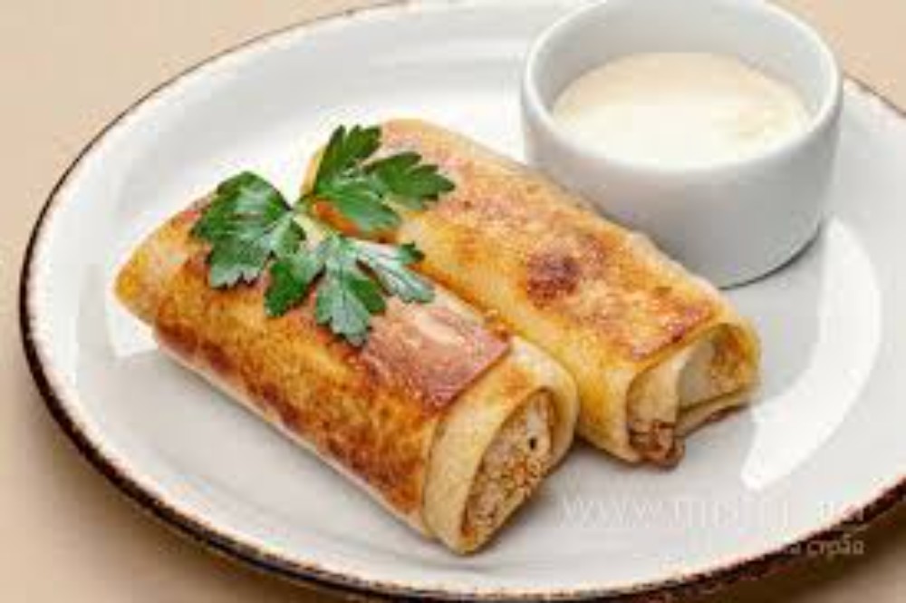 Млинці з куркою 250/50г