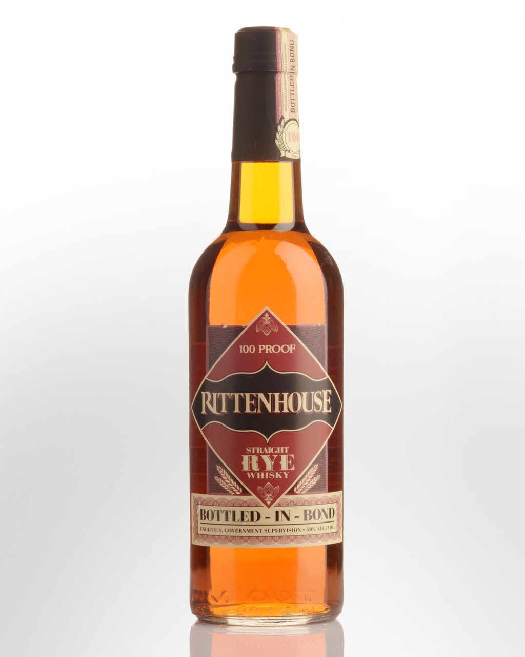 Віскі  Rittenhouse Rye Whiskey 4yo, 50мл