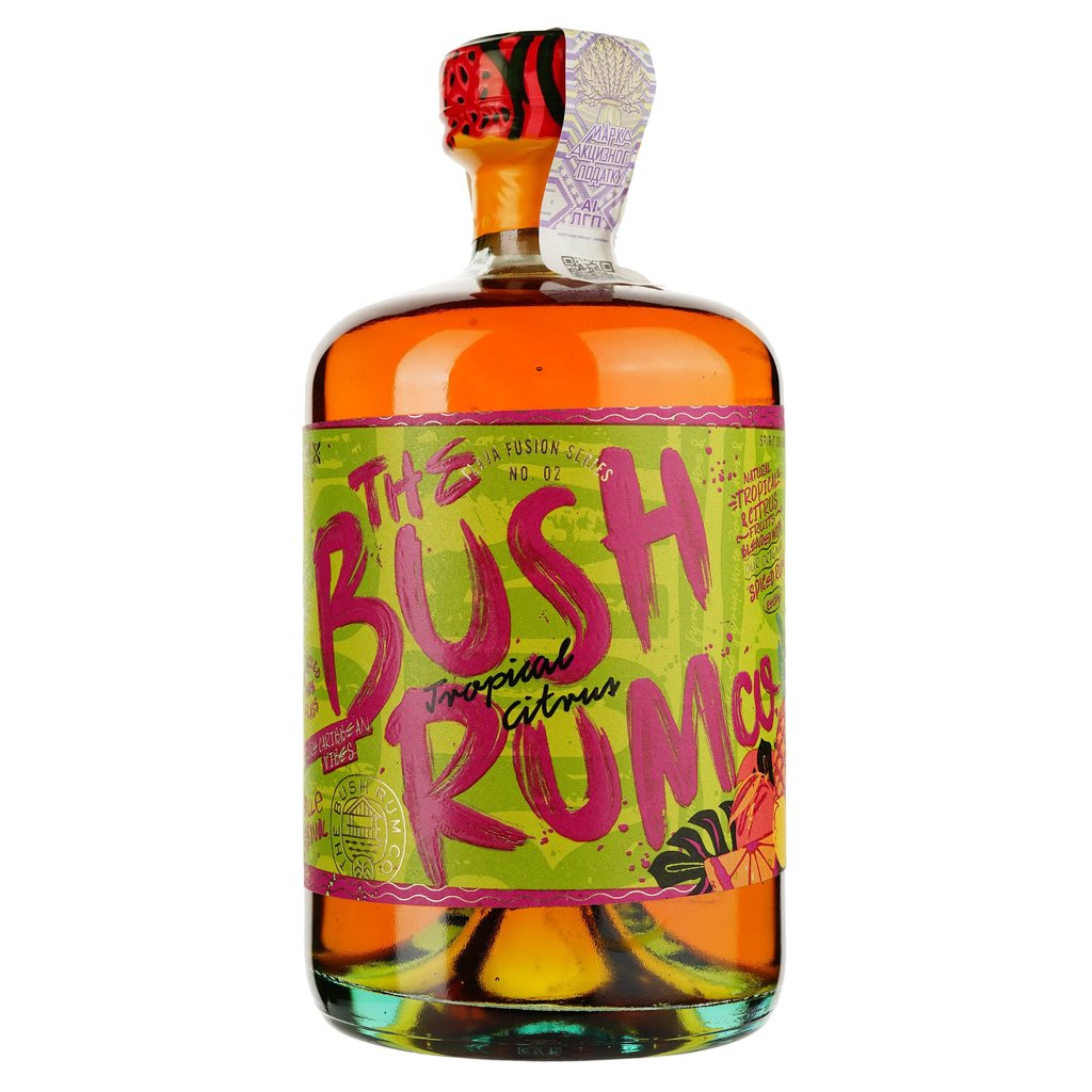 Ром Bush Rum Tropical Citrus, 50мл