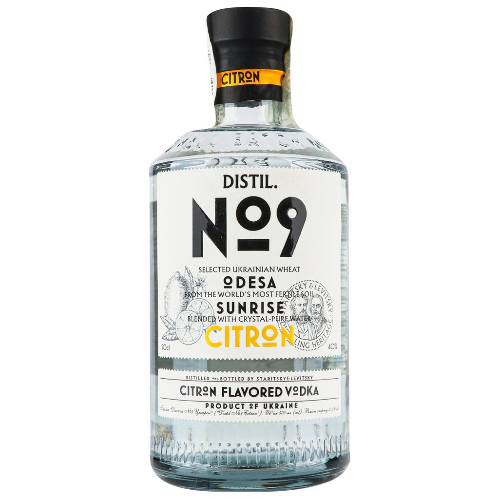 Горілка Distill №9 Citron, 50 мл