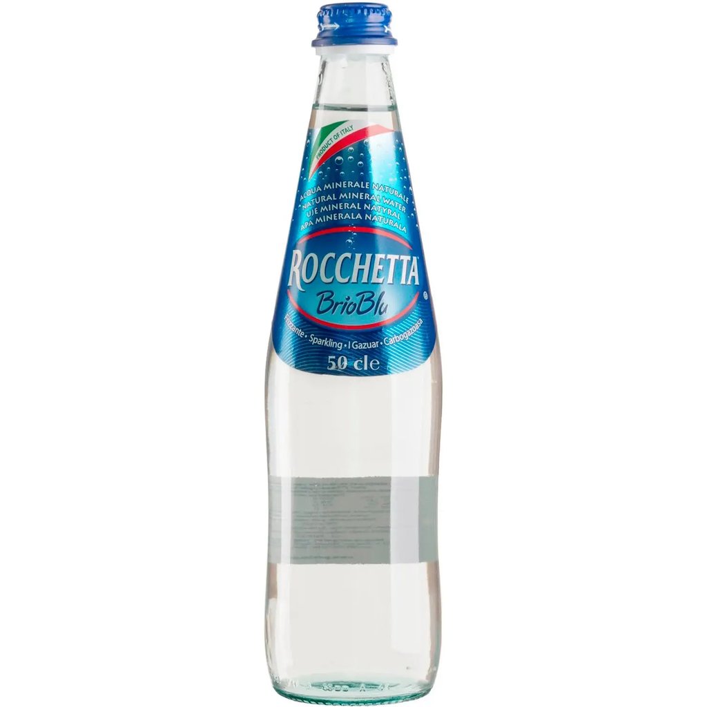 Вода газована Rocchetta Brio Blu, 0.5л