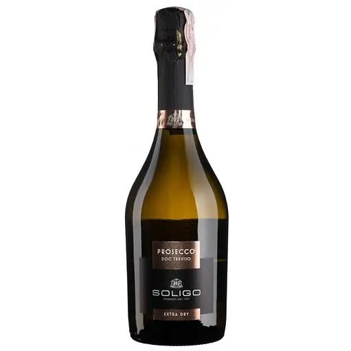 Вино ігристе Soligo Prosecco Treviso Extra dry, біле екстра сухе