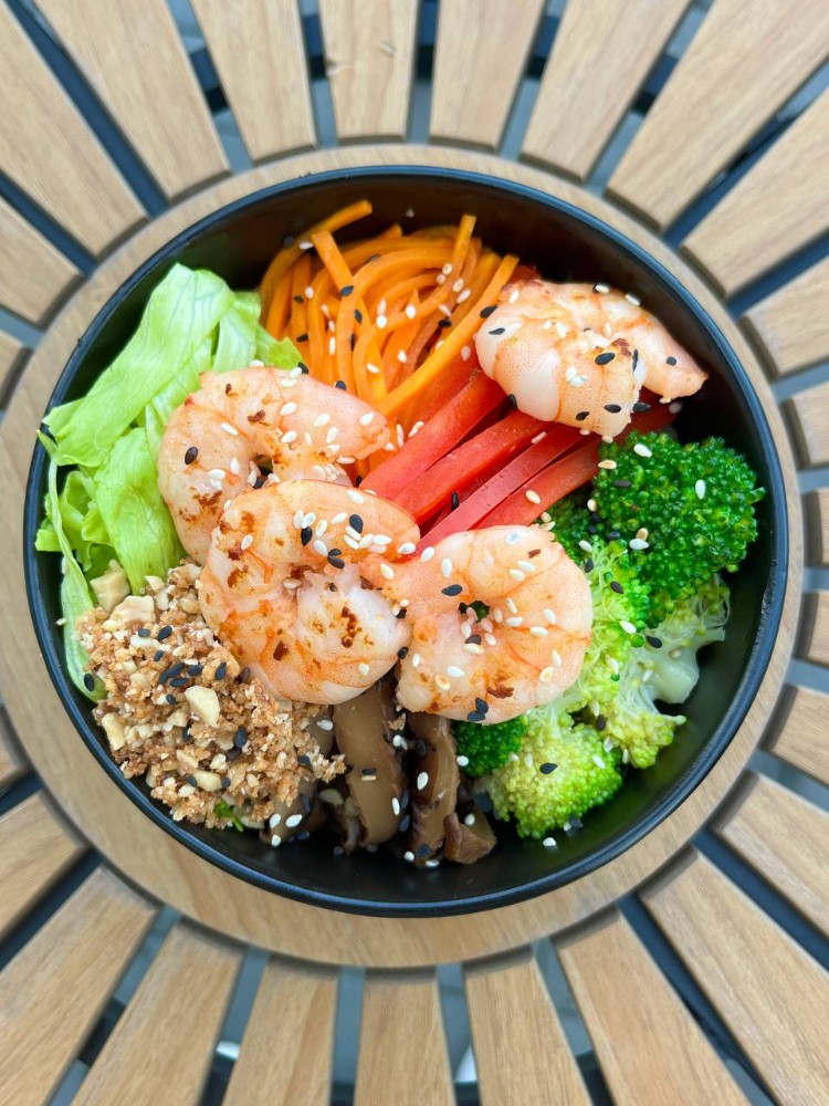 Боул із креветкою