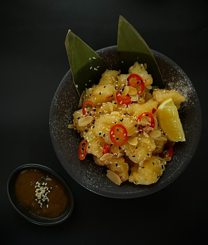 Попкорн Креветка з манговим соусом