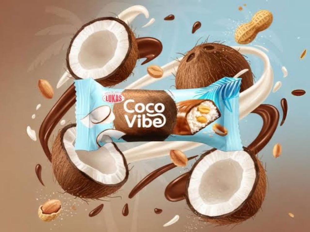 Цукерки Łukas Coco Vibe 35 г