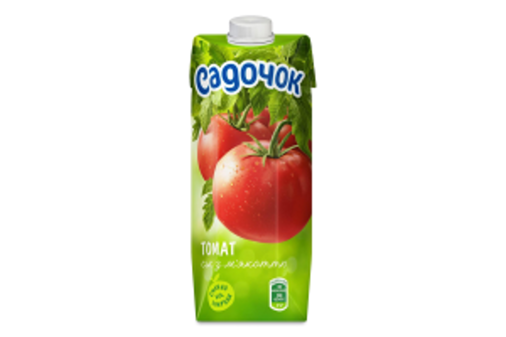 Сік з м'якоттю Томат Садочок т/п 500мл