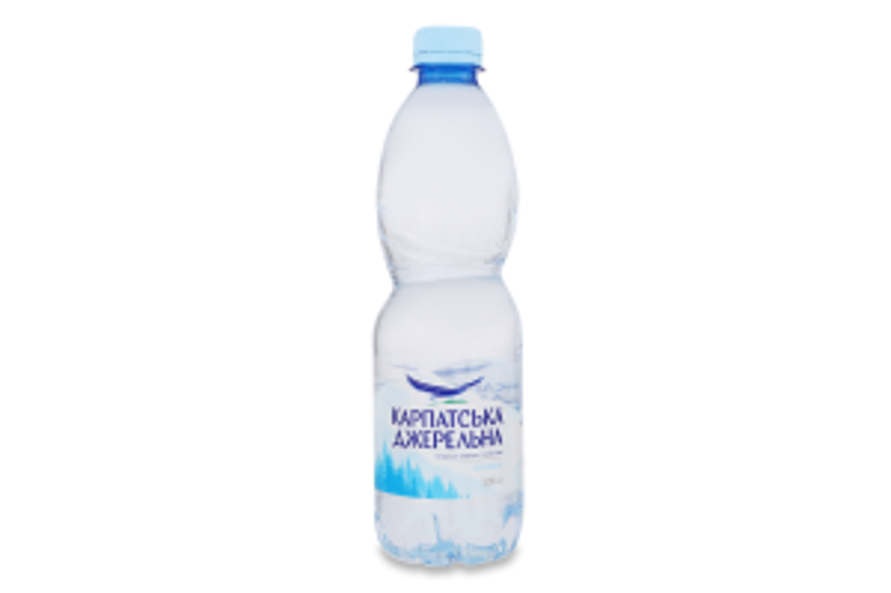 Вода мінеральна негазована Карпатська Джерельна п/пл 0.5л