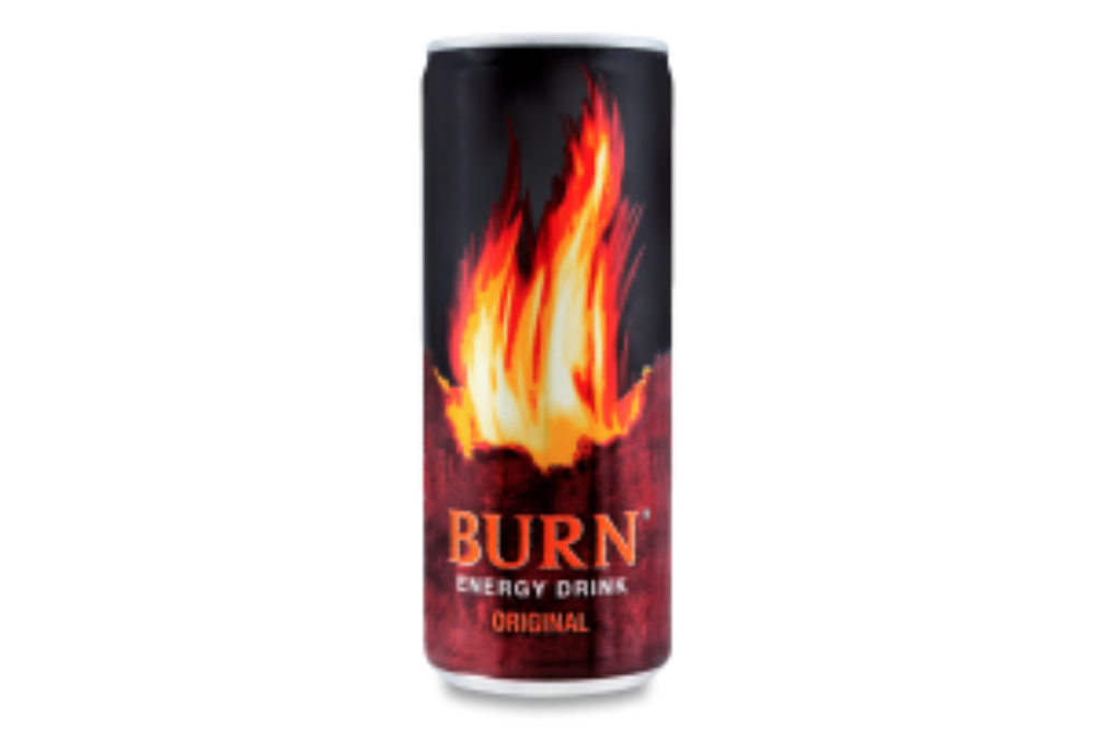 Напій енергетичний б/а с/газ Burn