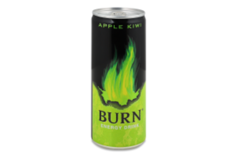 Напій енерг с/газ Apple-kiwi Burn 250мл
