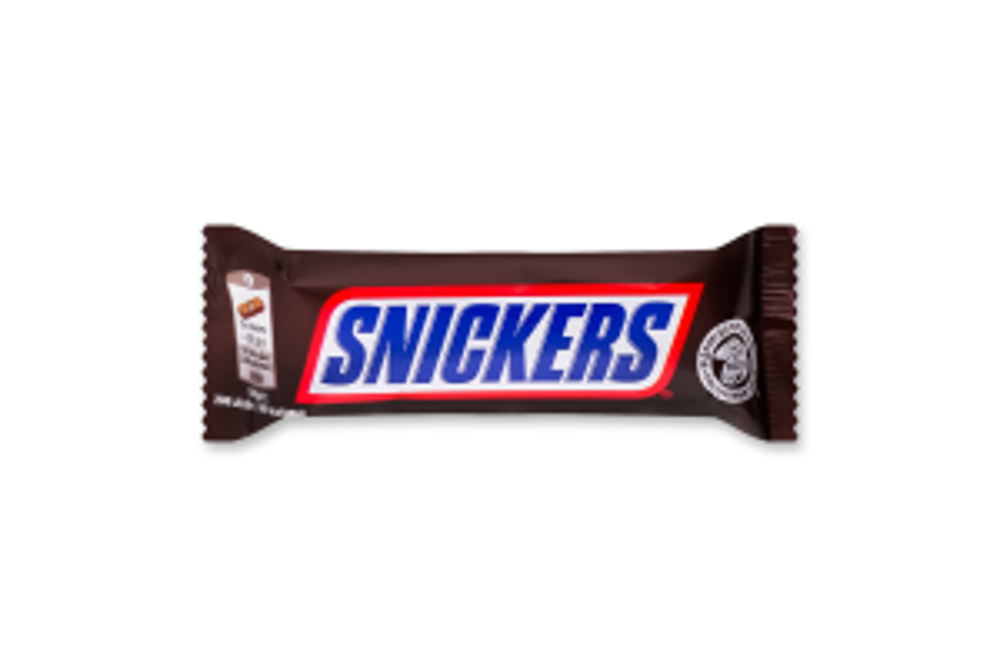 Батончик з арах карам і нуг Snickers 50г