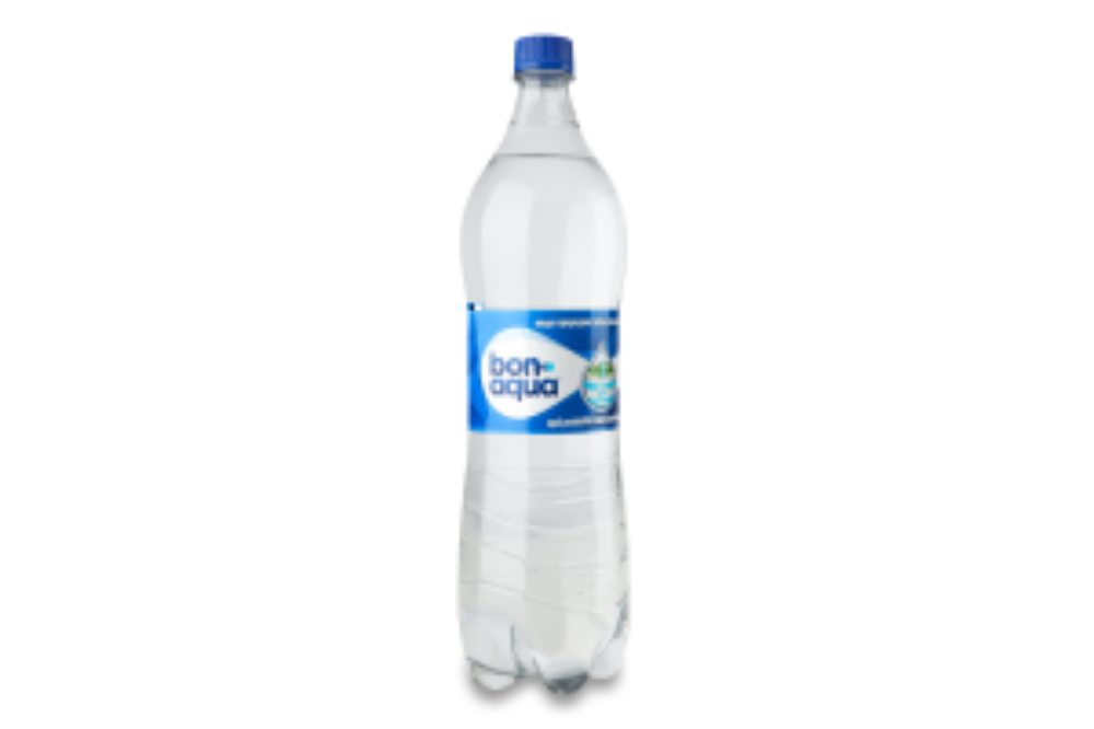 Вода питна с/газ BonAqua п/пл 1л