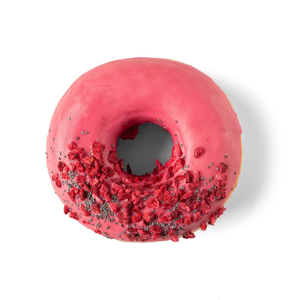 Пончик ROYAL DONUT з малиновою начинкою