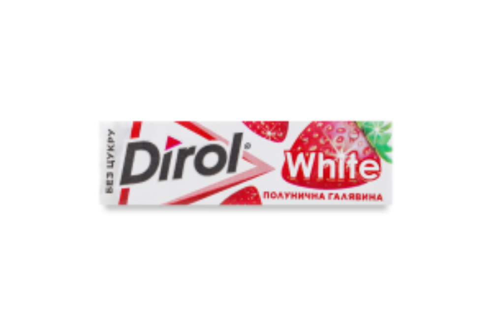Гумка жувальна Полунич галявин Dirol 14г